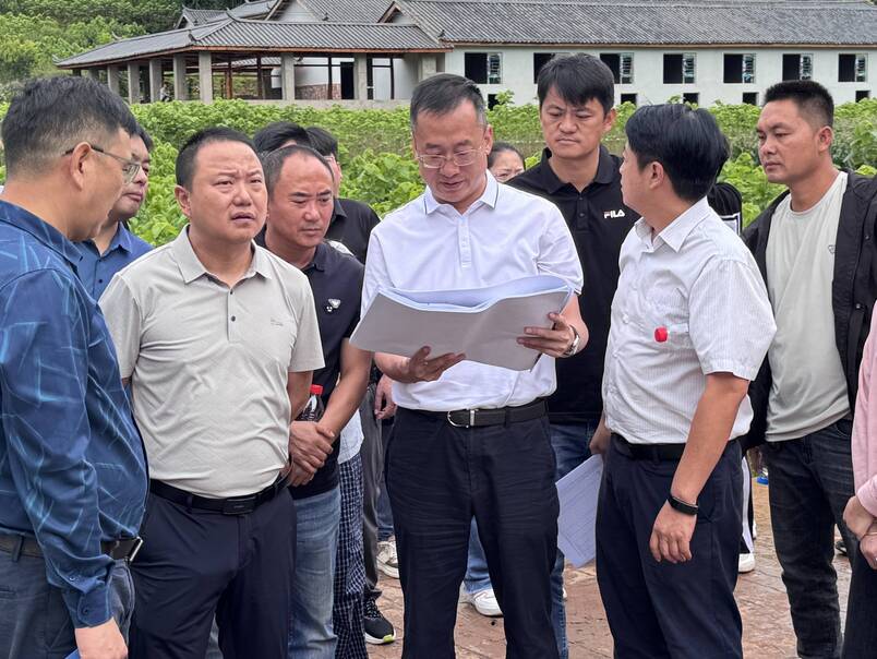 永仁县现场推进乡村振兴（旅居）示范点建设工作